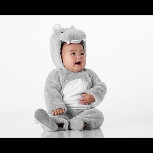 Pottery Barn Kids Baby Hippo Halloween Costume